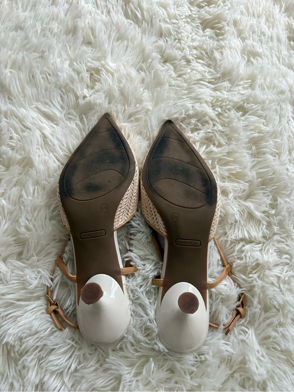 Nine West Rowen Women's Slingback Dress Pumps size 8.5 - Picture 4 of 4